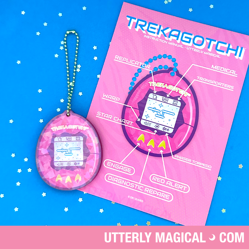 Trekagotchi Acrylic Keychain