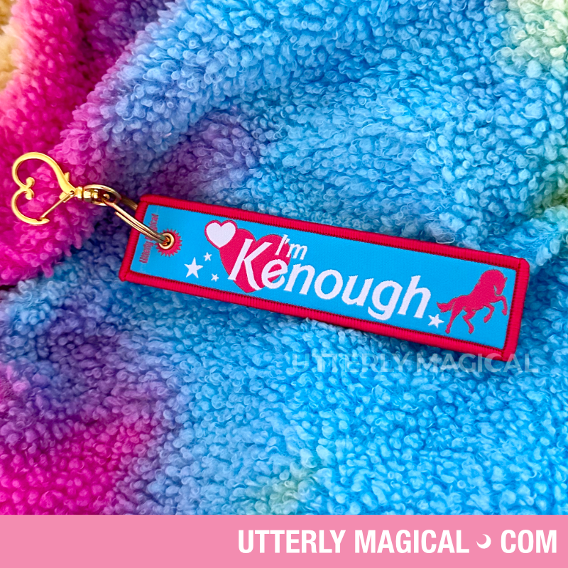 I'm Kenough Woven Keychain